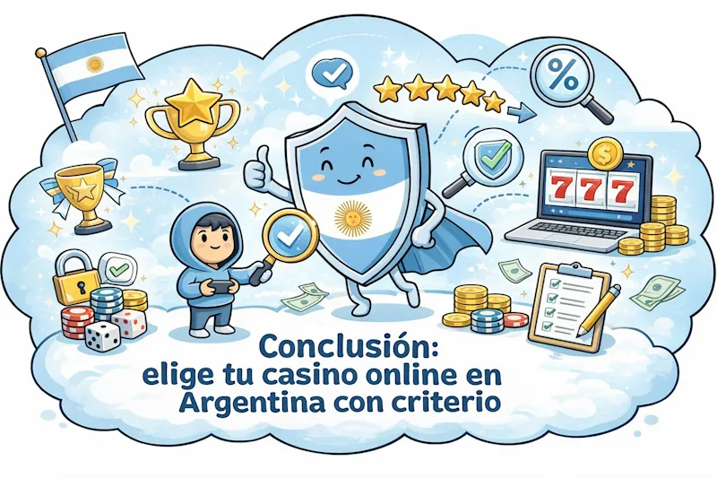 Conclusión: elige tu casino online en Argentina con criterio