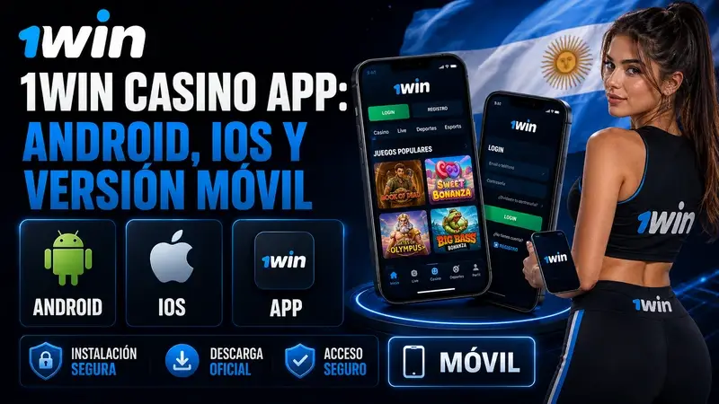 1win Casino app Android e iOS