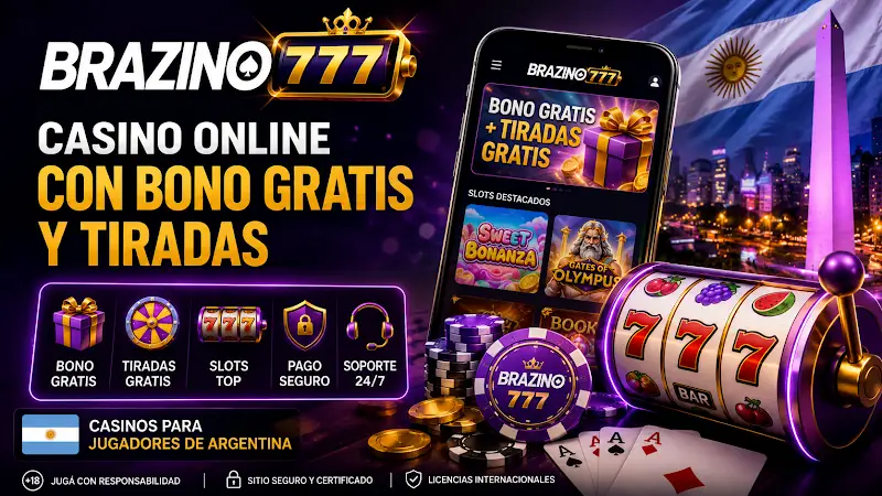 Brazino777 — casino online con bono gratis y tiradas