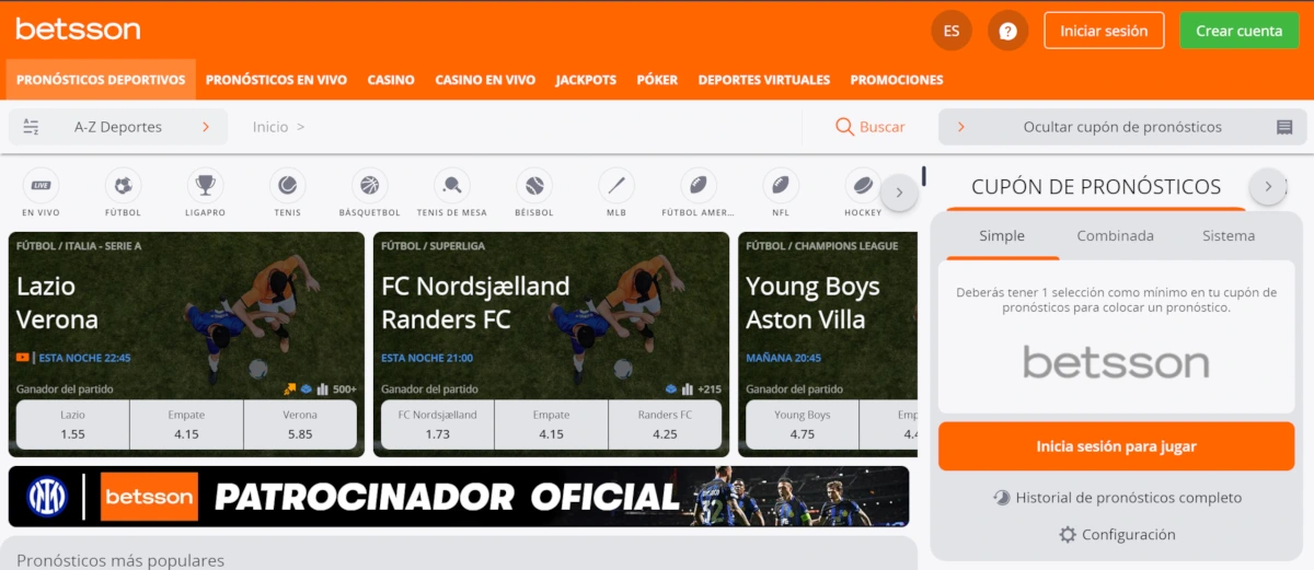 Betsson Apuestas