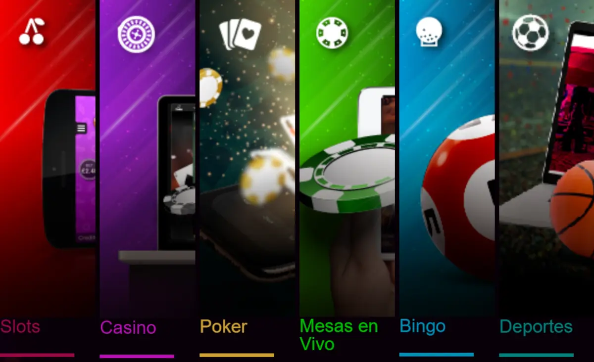 Estructura del sitio Casino Magic