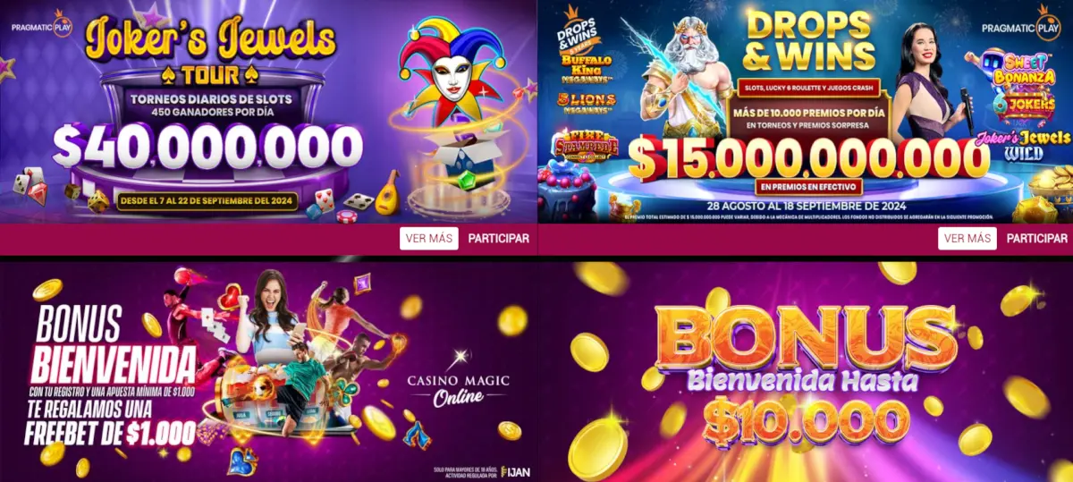 Casino Magic Bonos