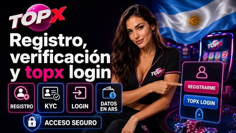 TopX Casino registro y KYC