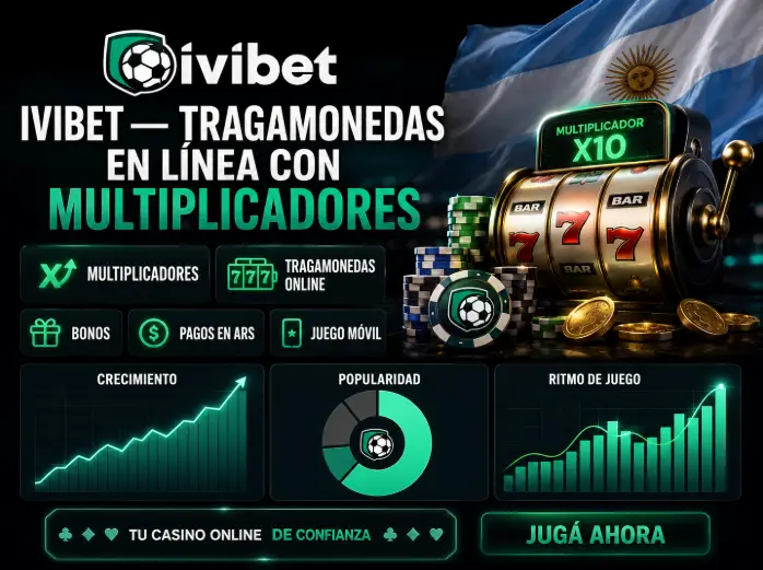 Ivibet — tragamonedas en línea con multiplicadores